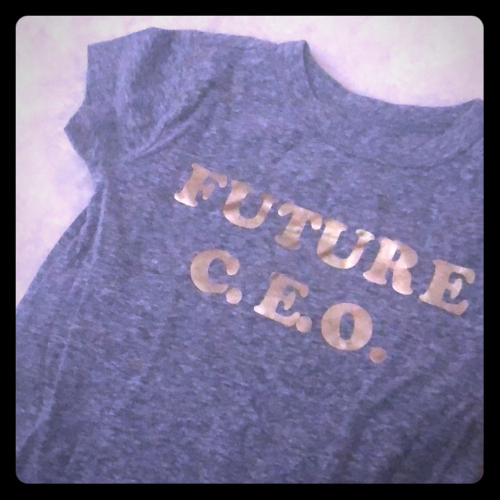 Grey Logo Tee